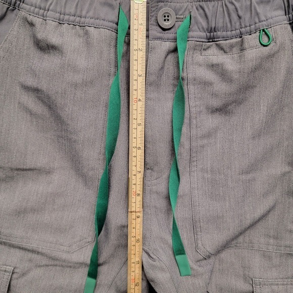 Figs Women’s High Waisted Ukwala‎ Cargo Scrub Pant Size Small Boulder Gray - Picture 6 of 11